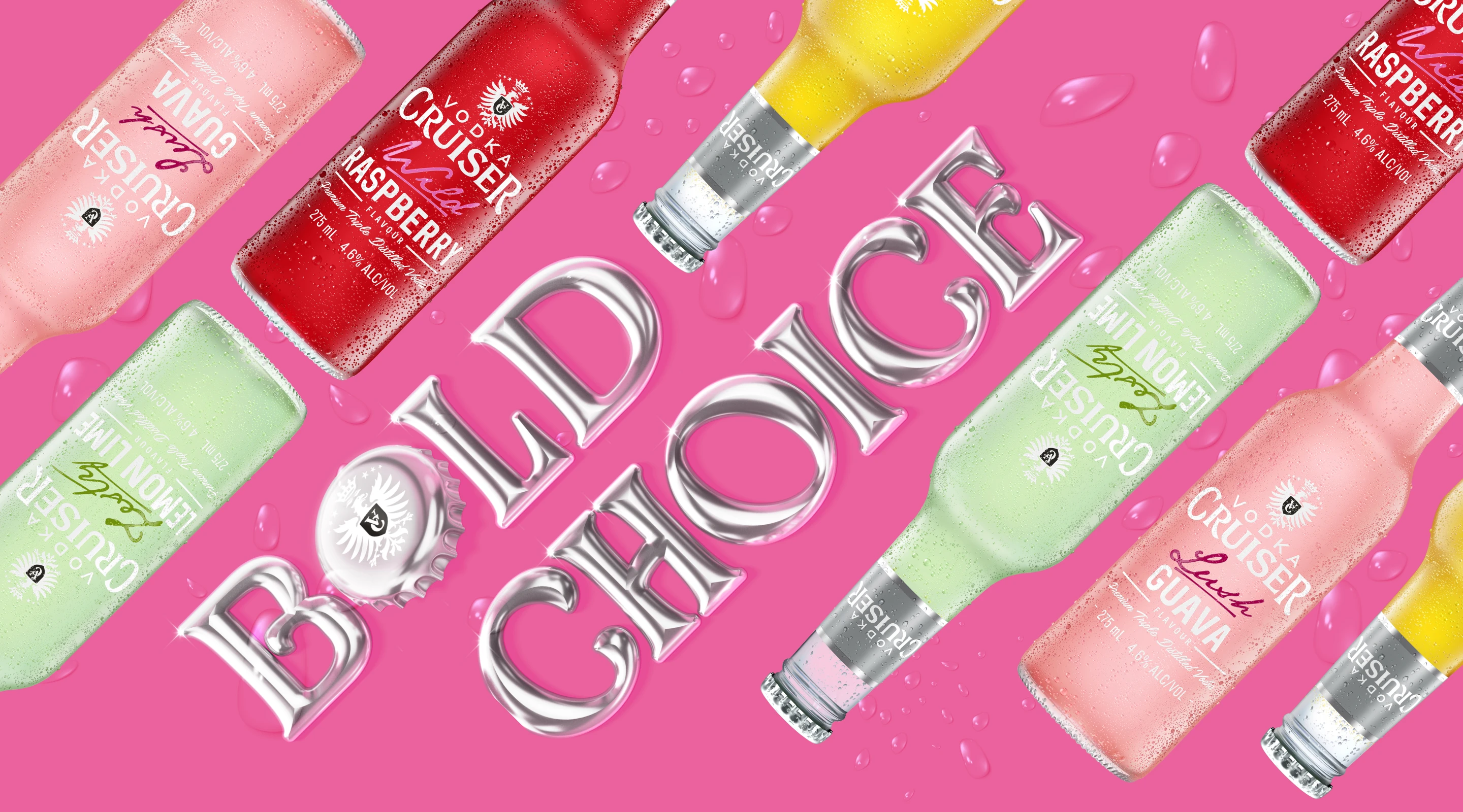 Vodka Cruiser Bold Choice